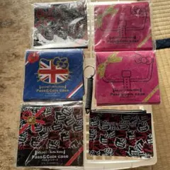 ROUND1 × Hello Kitty パス＆コインケース６個セット
