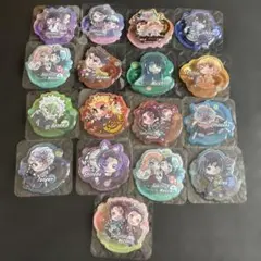 キャラクターアクリルステッカー17個セット