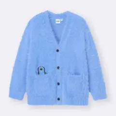 パペットスンスン ライトブルー カーディガン XXLサイズ GU タグ有り