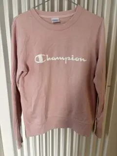 Champion ピンク スウェット Lサイズ