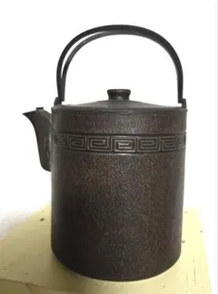 茶道具 鉄瓶 釜 鋳物 竹地紋 蓋付き 茶道具 鉄瓶 釜 鋳物 竹地紋 蓋付き - メルカリ