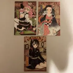 鬼滅の刃 特典ポストカード 漫画 特典 栗花落 カナヲ 竈門禰豆子