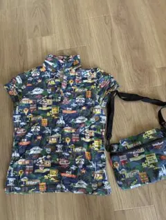 Jack Bunny!! ポロシャツとショルダーバッグ セット サイズ1