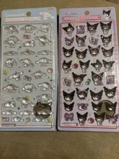 【正規品】サンリオ クロミ シナモロール2点セット　ボンボンドロップシール