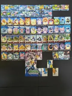 レア】ポケモンシール トップガム トップサン 42枚 キラキラピカチュウ