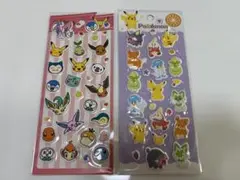 ポケモン ポケットモンスター ぷっくりシール シール 立体シール