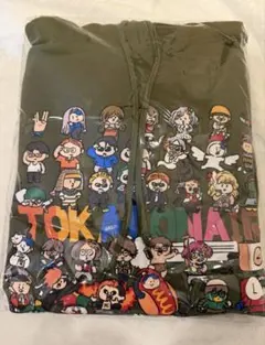 TOKAI ONAIR キャラクターイラストパーカー　カーキ