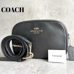 【あーや様】COACH ジェイミー ショルダーバッグ カメラバッグ シボ革