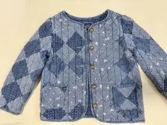 GAP デニム調 キルティングジャケット 110のサムネイル