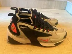 【美品】NIKE AirZoom 2000 スニーカー グレー/ブラック/レッド