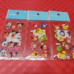 Disney キャラクターシールセット 3パック