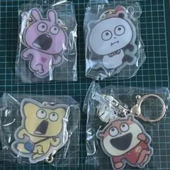 スタジオUG 走って！ゆらゆら3連キーホルダー 4点セット