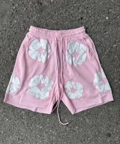 デニムティアーズ ハーフパンツ ピンク - メルカリ
