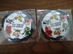 ■TOKYO UNITE■缶バッジ2個セット東京ユナイト つばみ ジャビット