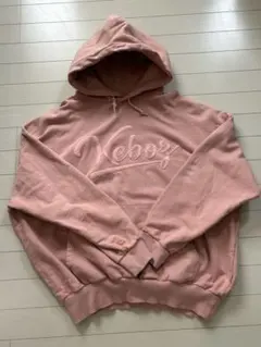 KEBOZ ケボズ パーカー サーモンピンク L