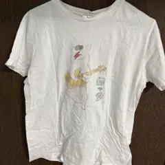 rockin' star ギター　Tシャツ　ほしよりこ　シミ有　ロッキンのサムネイル