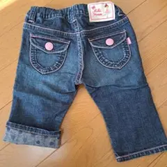 美品 ミキハウス デニム 80 90