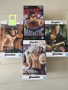 ワンピース グランディスタ フィギュアなど4点セット