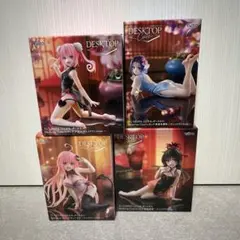 【未開封】とらぶる デスクトップキュートチャイナドレスVer.4点