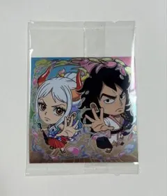 ワンピースウエハース13 シール ヤマトとモモの助