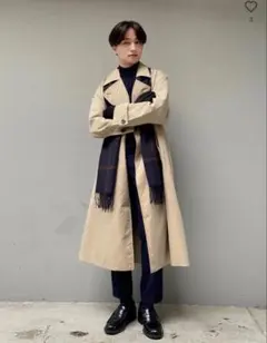 ステンカラーコート トレンチコート
