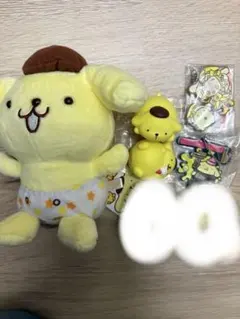レア‼️ポムポムプリン ベビーぬいぐるみ　ガチャガチャ　フィギュア　キーホルダー