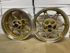 ジェイド250 18インチ ゴールド シルバー ホイール ジェイド250 18インチ ゴールド シルバー ホイール - メルカリ