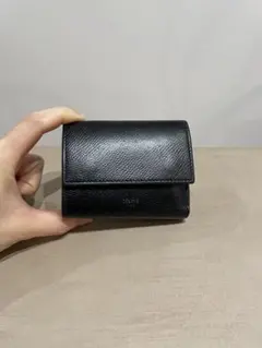 大幅値下げ！！CELINE ブラックレザー 三つ折り財布のサムネイル