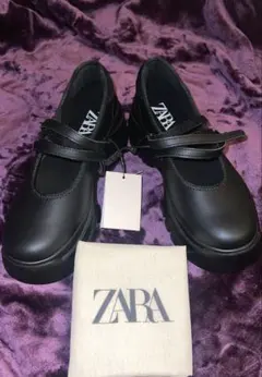 zara新品未使用タグ付きバレエフラットスニーカー　サイズ38（24.5cm）