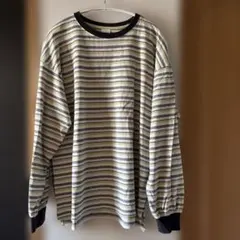 【niko and...】COLOR マイスターロングTシャツ ネイビー系