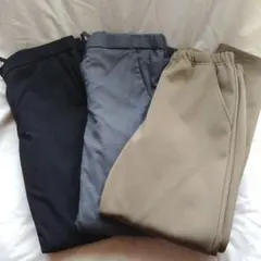UNIQLO レディース パンツ 2色+暖か裏地パンツ　 Lサイズ
