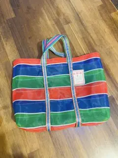 台湾 漁師バッグ 2号サイズ トートバッグ メッシュバッグ