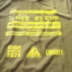 第17回 HEROES CUP ラグビー Tシャツ Mサイズ