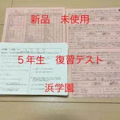 浜学園　復習テスト　演習プリント　算数　６年 Sクラスのサムネイル