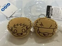 GIGO限定 呪術廻戦 コラボたい焼き風ぬいぐるみマスコット 五条悟 虎杖悠仁