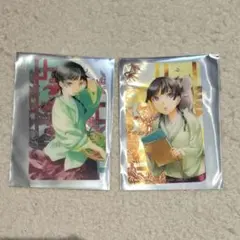 薬屋のひとりごと 展 クリアカードコレクションA 猫猫 原画