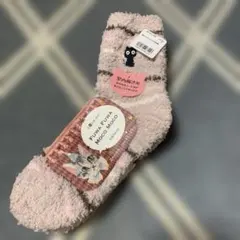 FUWA FUWA MOCO MOCO 猫刺繍 ソックス 2足組