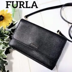 FURLA リーヴァ ウォレットショルダー ショルダーバッグ お財布ショルダー
