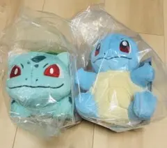 ゼニガメ フシギダネ ポケモン 一番くじ C賞 ぬいぐるみ - メルカリ