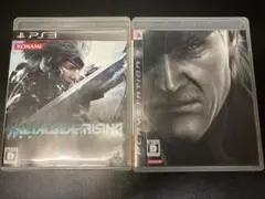 【セット品】メタルギアソリッド4 + メタルギアライジング