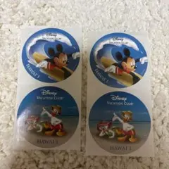Disney Vacation Club ハワイ ステッカー 4枚セット
