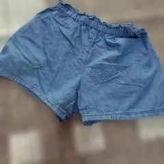UNIQLO ユニクロ ハーフパンツ 120 デニムブルー