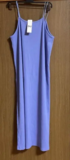 GU パープル キャミソールワンピース XL