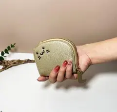 ゴールド　金　ねこ　カード　お札入れ　ウォレット