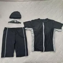 フィットネス水着 レディース セパレート 半袖