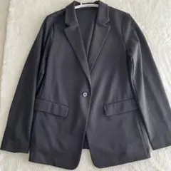 UNIQLO UVカットジャージージャケット Mサイズ ブラック