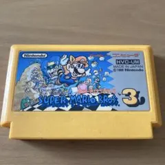 スーパー マリオ ブラザーズ3 ファミコンソフト カセット 箱 取扱説明