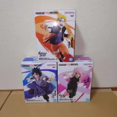 新品、未開封 NARUTO フィギュア 3種セット