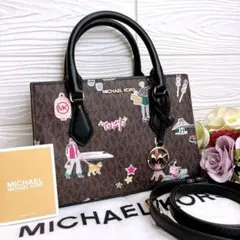 未使用級☆MICHAEL KORSマイケルコース 2wayショルダーバッグ