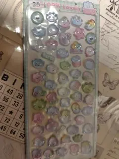 Shaker stickers inamazy 3Dシール